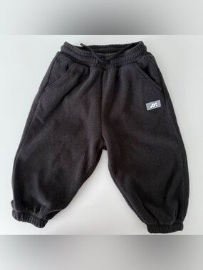 Zara Todder Black Fleece Joggers